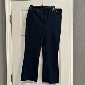 Ann Taylor Blue Flare Wide Leg Jeans